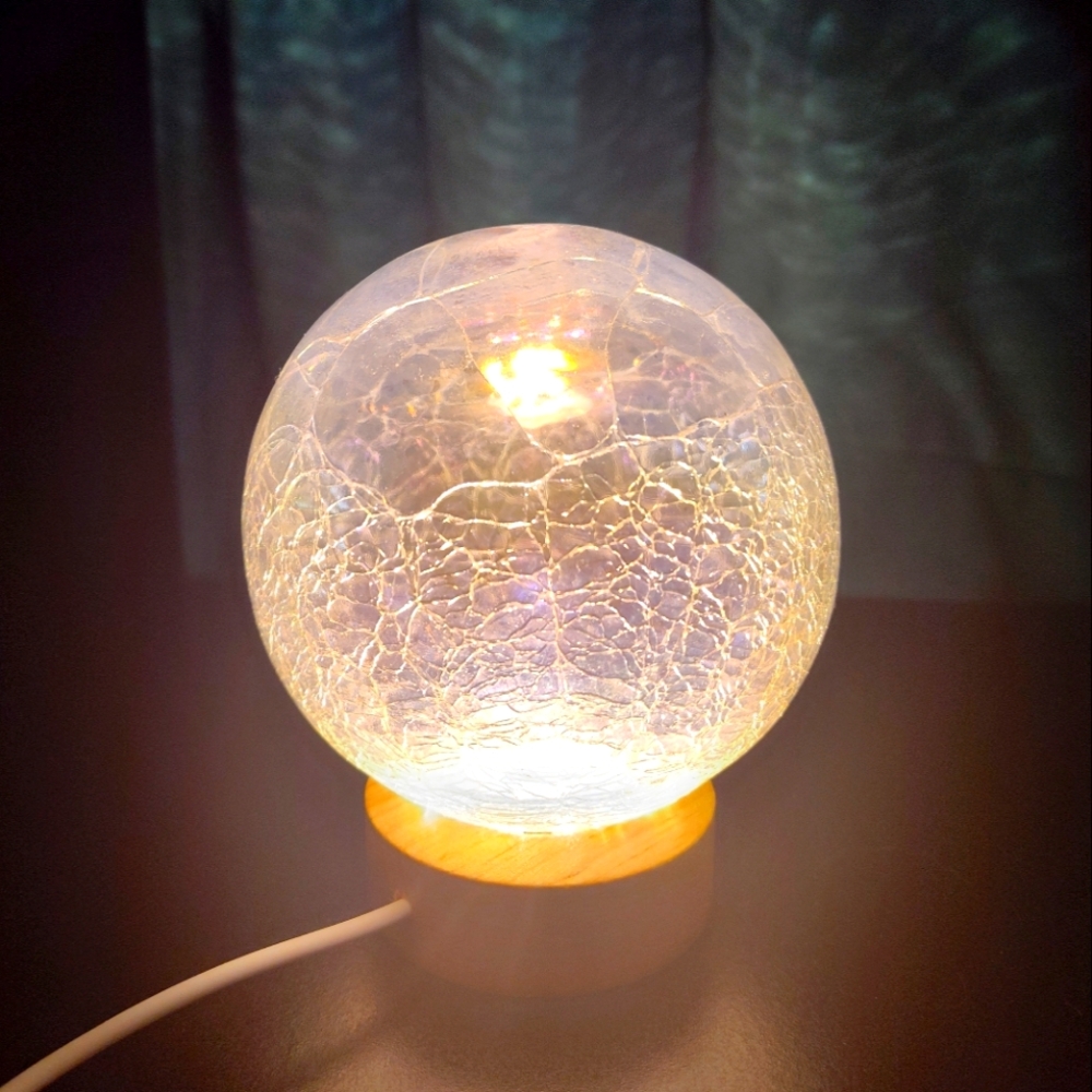 Crystal Ball USB Light NWOT